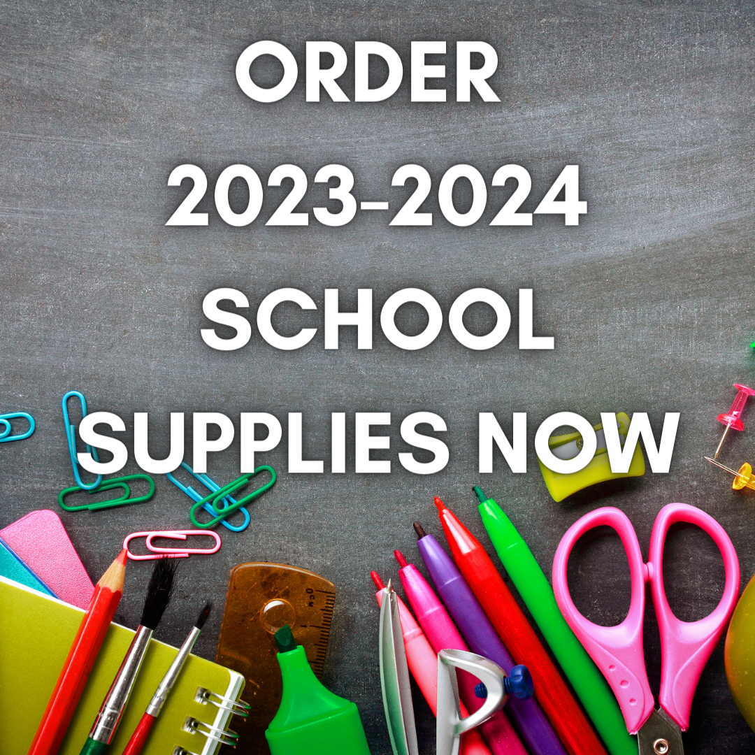  school supplies